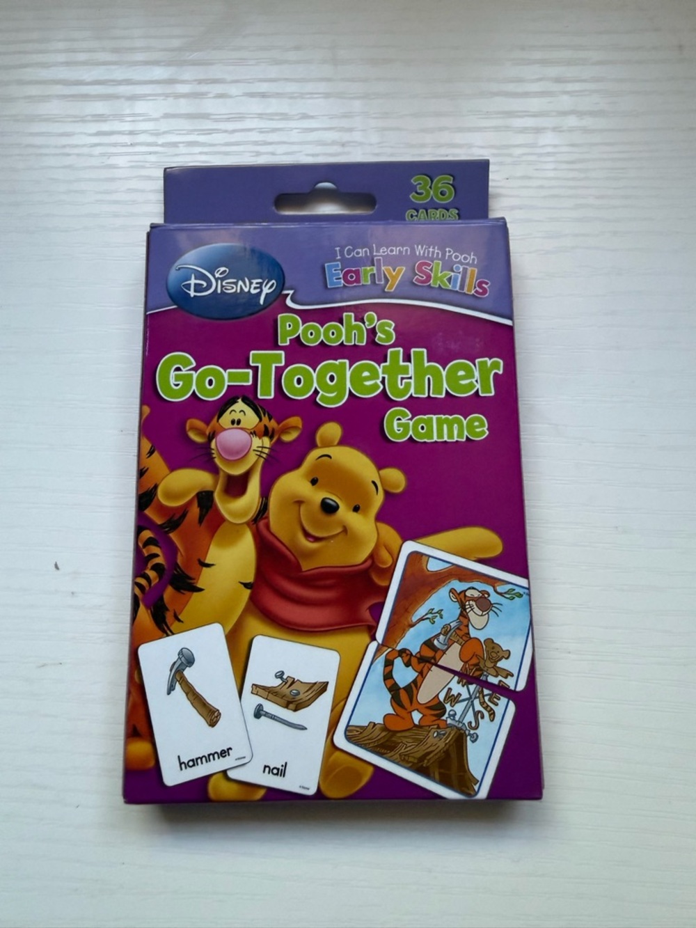 Disney Pooh's Go-Together Game - Purple & Yellow
